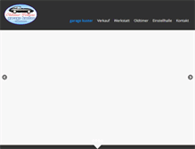 Tablet Screenshot of garage-kuster.ch